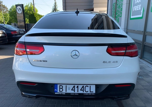 Mercedes-Benz GLE cena 190000 przebieg: 96500, rok produkcji 2016 z Białystok małe 277